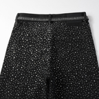 Purple Black Diamonds Jeans