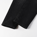 Purple Black Diamonds Jeans