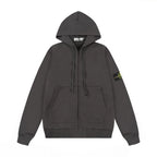 Stone Zip Hoodie