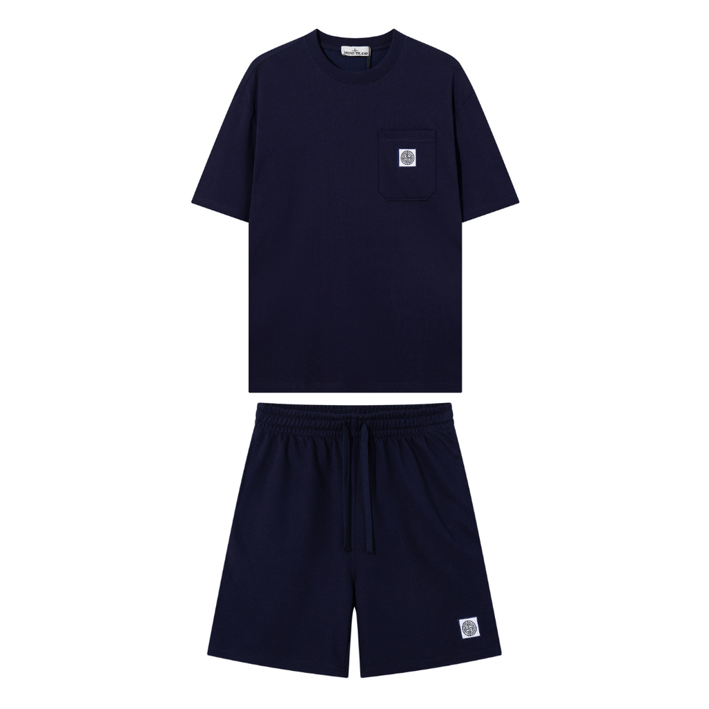 Monogram Short Set