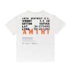 Amr Military Black Specs Stencil T-shirt